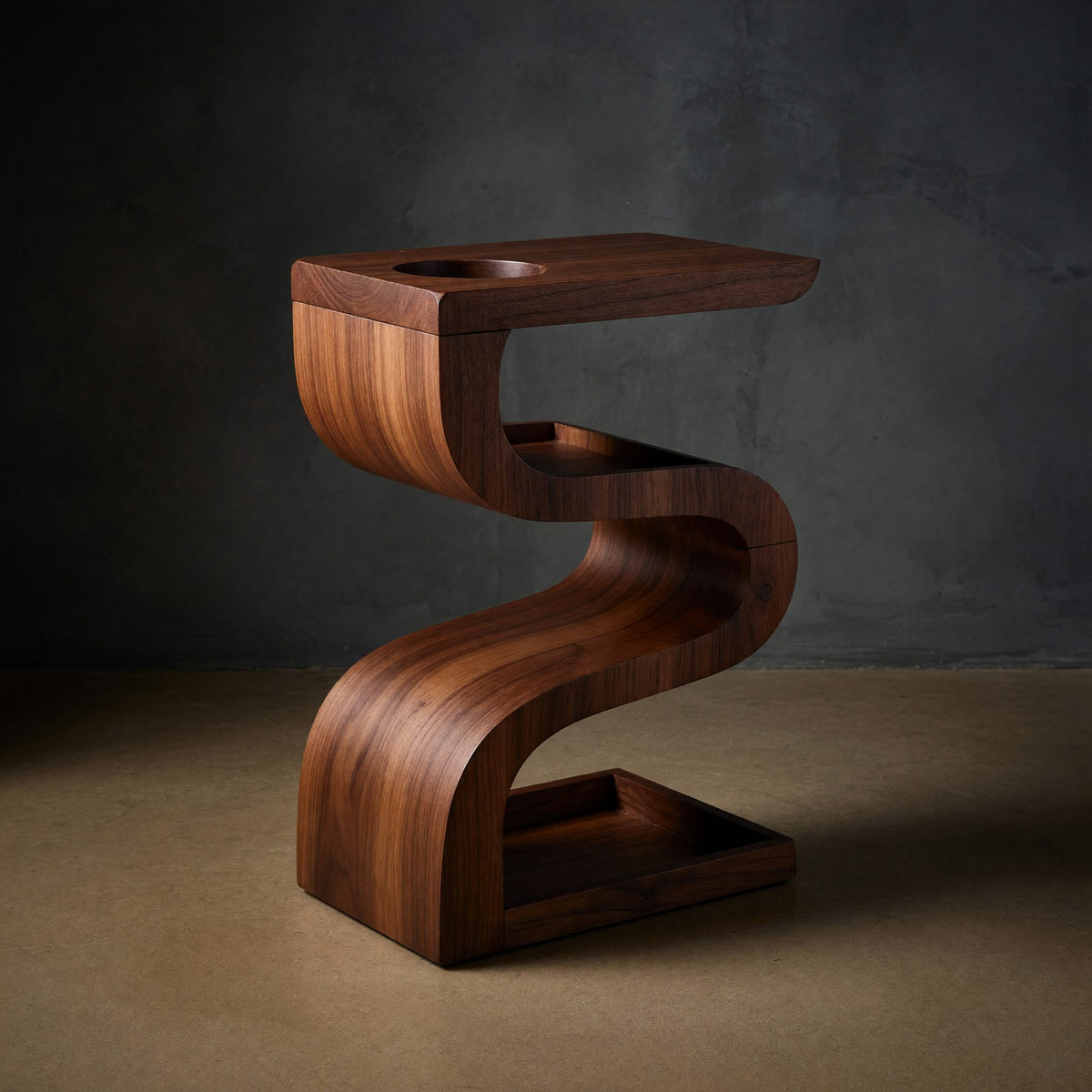 Natural wood grain detail
