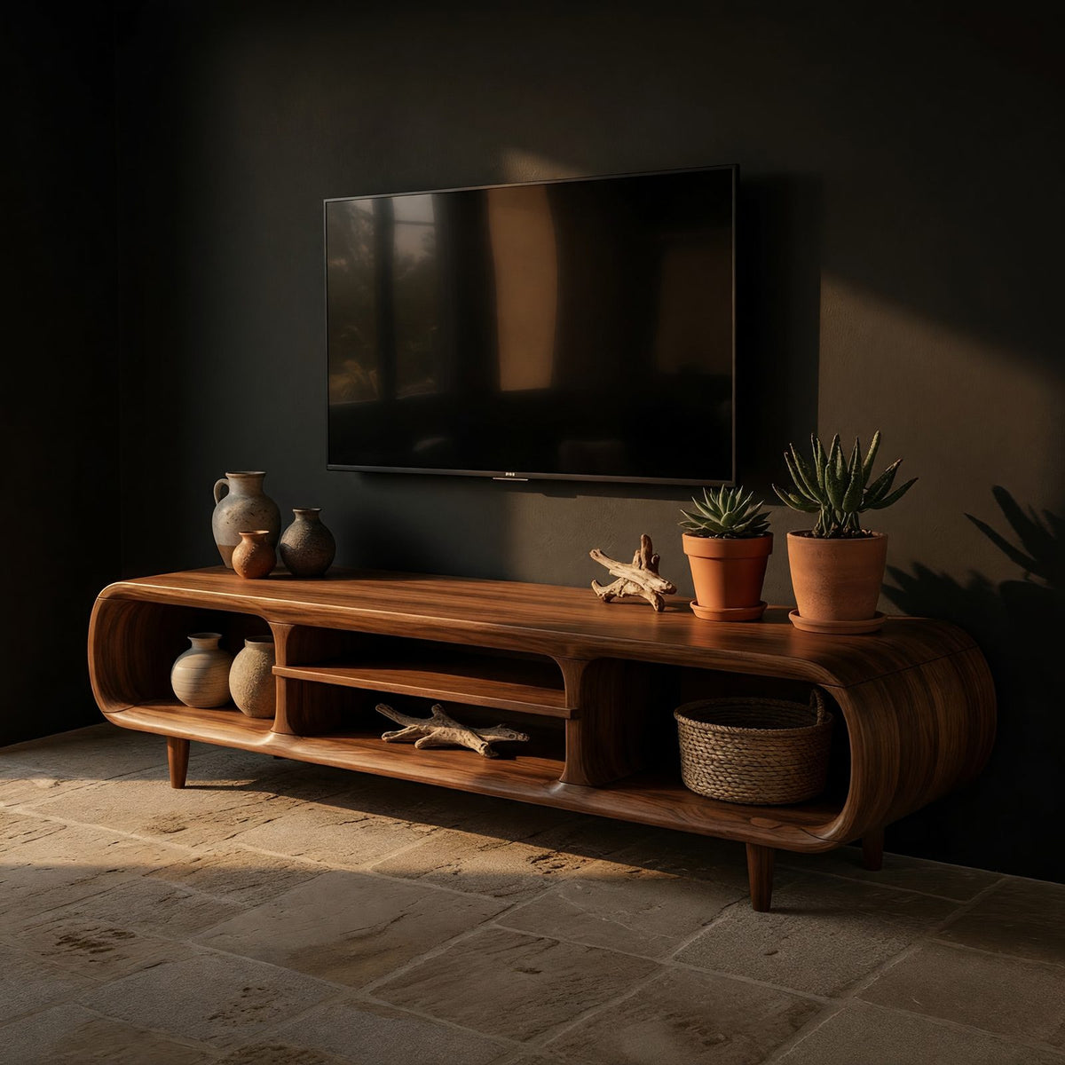Natural wood grain detail