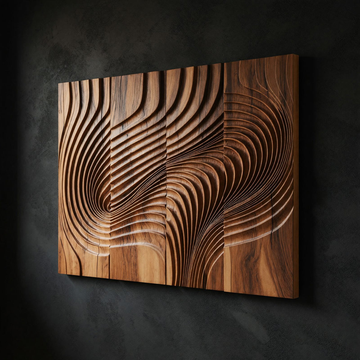 Natural wood grain detail