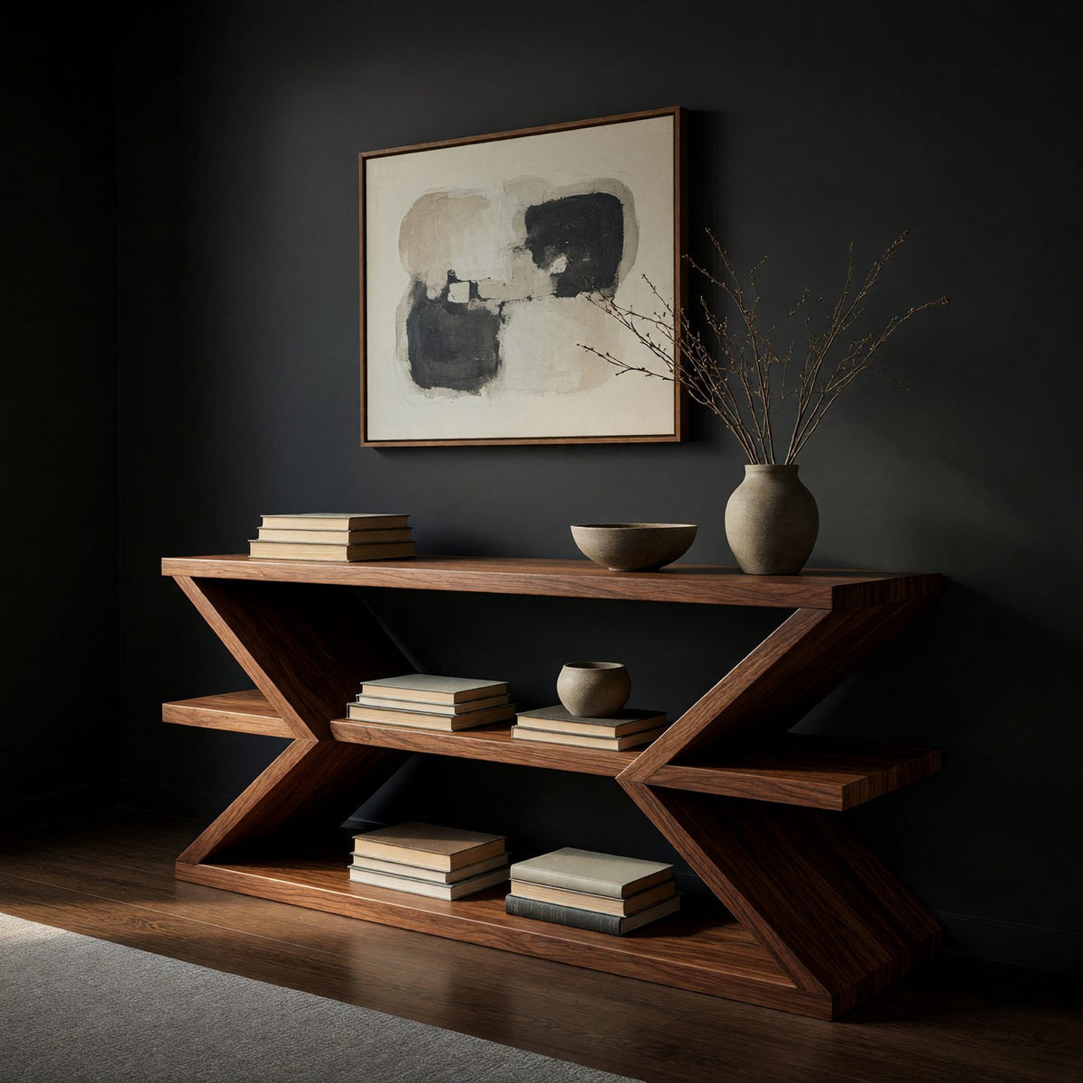 Natural wood grain detail