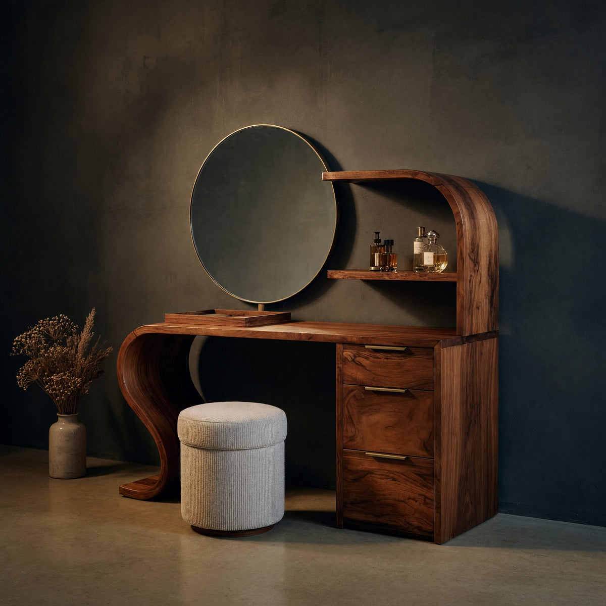 Natural wood grain detail