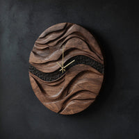 Solid Wood Clock Wall Living Room, view 2