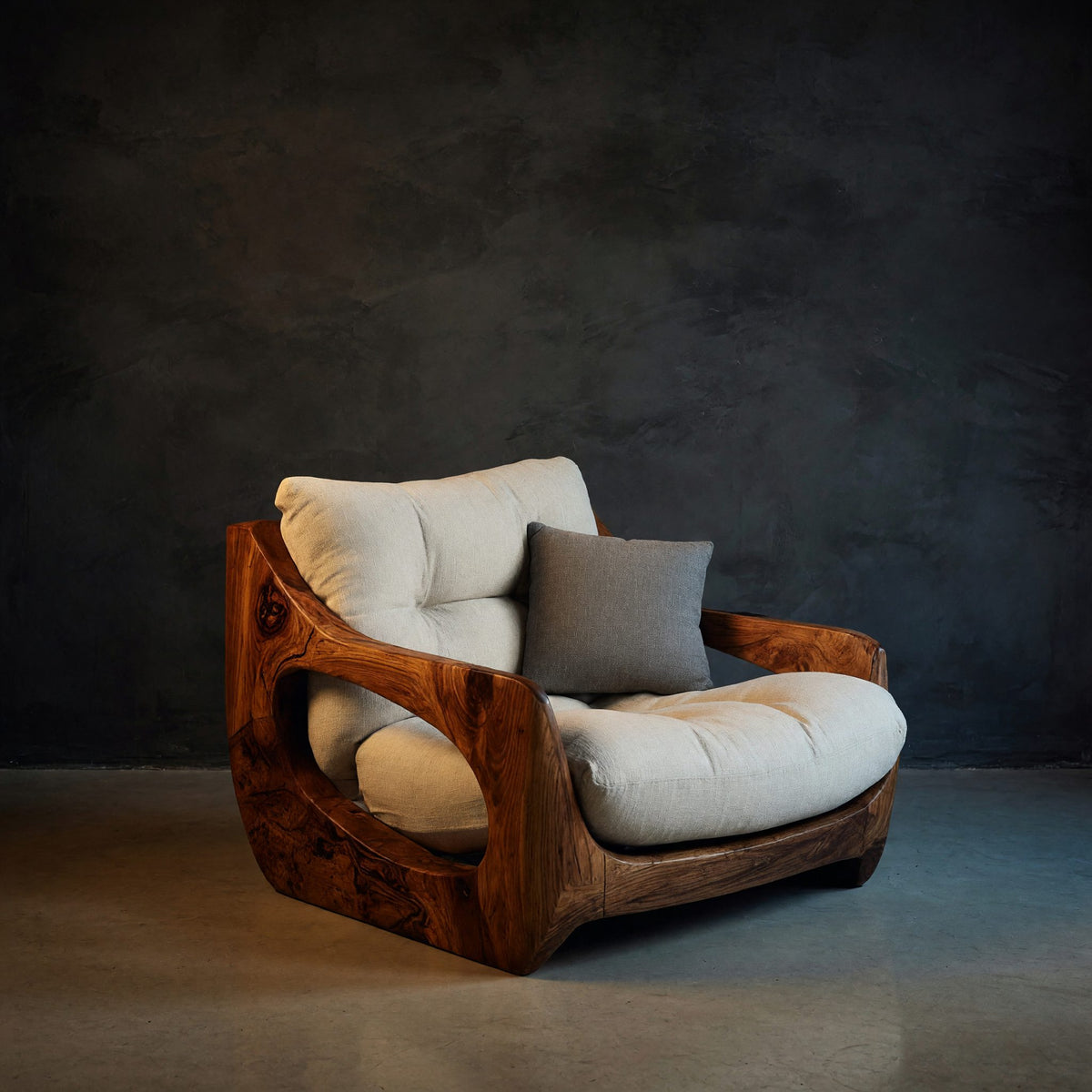 Natural wood grain detail