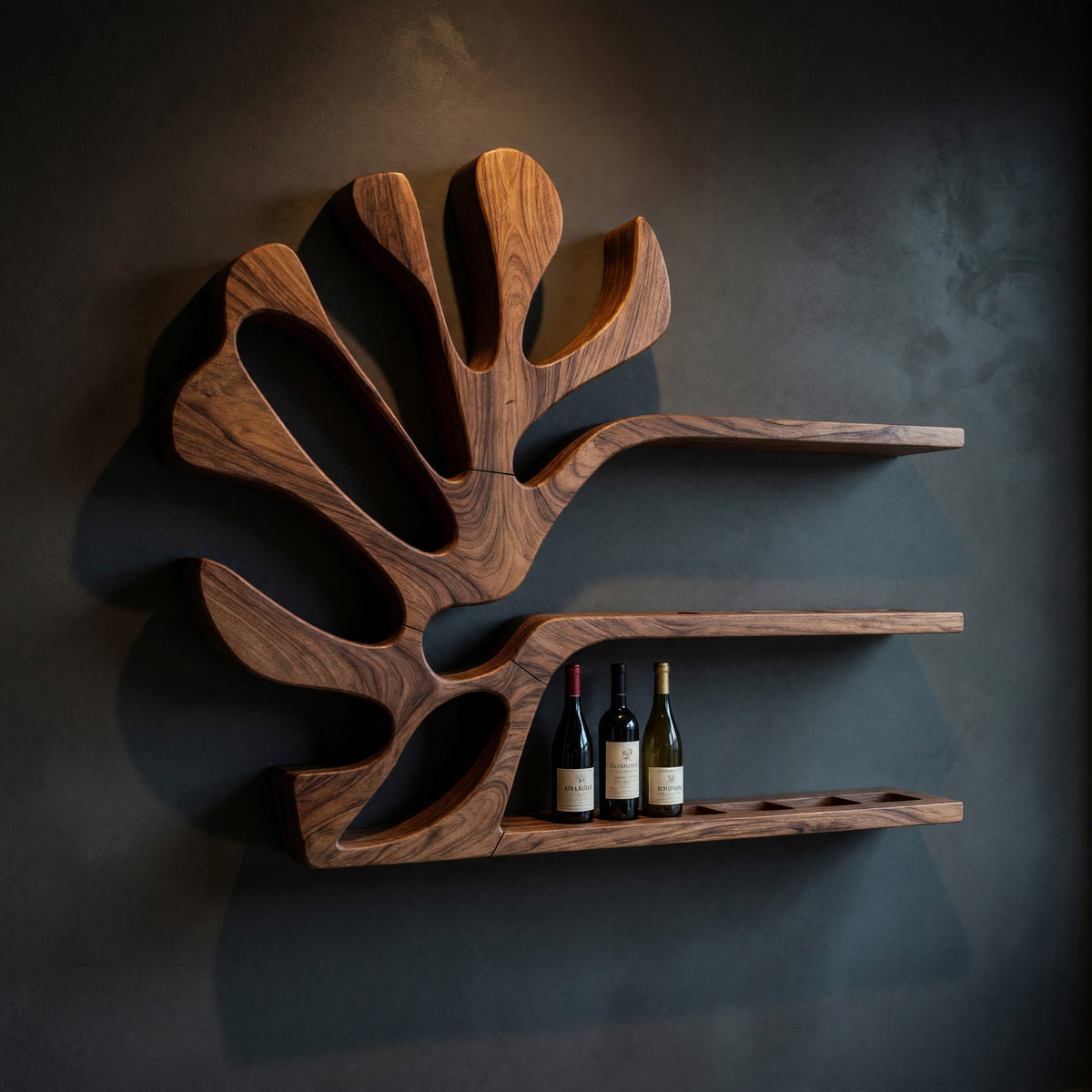 Natural wood grain detail