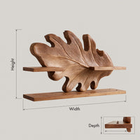 Solid Wood Wine Rack Farmhouse Wall Hallway Beverage Accent Storage, view 3