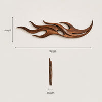 Wall Art Modern Carved Wall Sculpture For Conversation Area Interior, view 3