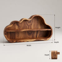 Solid Wood Wine Rack Scandinavian Bottle Storage Holder Kitchen Bar, view 3
