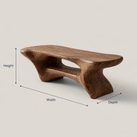 Solid Wood Teak Shower Bench Bathroom Seat With Center Shelf Bathroom, view 3