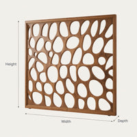 Solid Wood Room Divider Oval Living, view 3