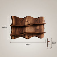 Solid Wood Wine Rack Bottle Storage Dining Space, view 3