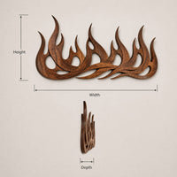 Scandinavian Organic Wall Decor For Coastal Interior Space, view 3
