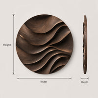 Mid Century Abstract Wall Decor For Resort Interior Space, view 3
