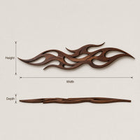 Contemporary Sculptural Wall Panel For Media Lounge Space, view 3