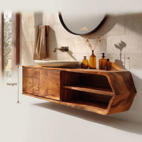 Solid Wood Bathroom Vanity, No. 97, view 3
