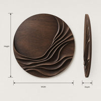Wall Art Minimalist Organic Wall Sculpture For Entry Hall Interior, view 3