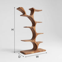 Tree Form Bookcase with Branching Open Arms, view 3