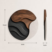 Wall Art Modern Dimensional Wall Art For Contemporary Interior Desig, view 3