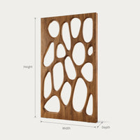 Solid Wood Room Divider Modern Home Interiors, view 3