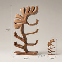 Solid Wood Wine Rack Farmhouse Wall Apartment Bar Display Feature, view 3