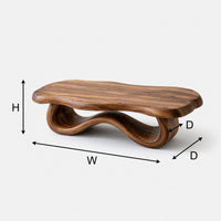 Where the Room Slows Down: A Ribbon Curve Coffee Table, view 3