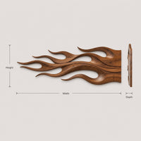 Mid Century Dimensional Wall Decor For Luxury Retreat Interior, view 3