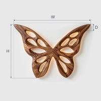 Gouge-Hollowed Butterfly Wing Panels in Figured Walnut, view 3 — view 3