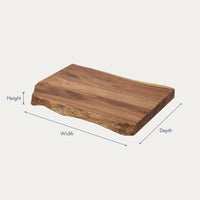 Solid Wood Table Top Mid Century Kitchen Countertop Modern Kitchen, view 3