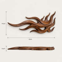 Modern Silhouette Wall Art For Hospitality Lounge Interior, view 3