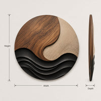Wall Art Scandinavian Abstract Wall Decor For Modern Farmhouse Interior, view 3