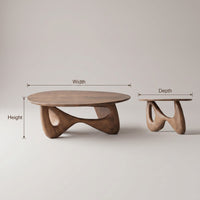Rustic Coffee Table For Warm Room Ambience, view 3