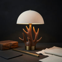 Organic Root Shape Wood Wall Light For Rustic Home Decor, view 4