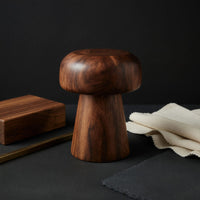 Solid Wood Chair Mushroom Stools Living Room Bedroom, view 4