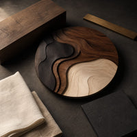 Minimalist Statement Wall Panel For Studio Apartment Interior, view 4