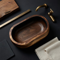 Solid Wood Sink Vanity Farmhouse Bathroom, view 4