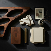 Leaf-Pod Bookshelf Carved with Nine Open Cells, view 4