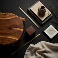 Ovalcrest Desk, Hand-Shaped from Solid Walnut, view 4
