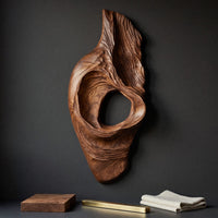 Hollowed Curve Wall Sculpture with an Open Core, view 4 — view 4