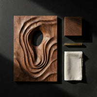 Spiral Wave Wall Art for a Wide Living Room Wall, view 4 — view 4