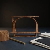 Wooden Tv Cabinet With Sculptural Branch Frame For Modern Living, view 4