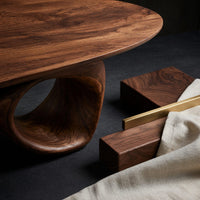 The Room Holds Its Breath: A Ribbon-Base Coffee Table, view 4