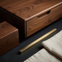 Capsuline TV Console in Hand-Finished Solid Walnut, view 4