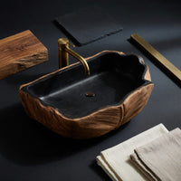 Solid Wood Sink Vanity Farmhouse Solid Traditional Bathroom, view 4