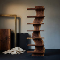 Solid Wood Standing Shelf Living Room, IV, view 4