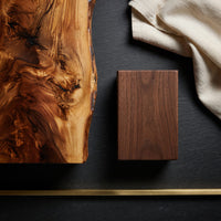 Hollow Box Coffee Table with a Live Edge Front Rim, view 4