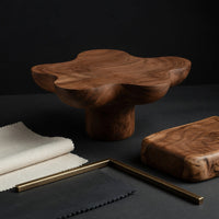 Solid Wood Mushroom Shelf Mid Century Solid Stylish, view 4
