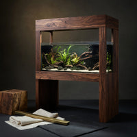 Solid Wood Aquarium Stand With Canopy Living Room, view 4