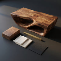 Modern Coffee Table With Curved Storage For Living Room, view 4
