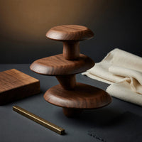 Solid Wood Mushroom Shelf Farmhouse Solid Bedroom Decor, view 4