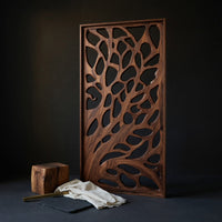 Solid Wood Room Divider Flowing Carved Living, view 4