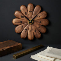 Solid Wood Clock Wall Timeless, view 4